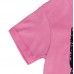 2015 New Summer Baby Girl Children Pink Cotton Short Sleeve T-shirt
