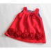 Baby Children Girls Woolen Disk Flowers Vest Dress