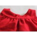 Baby Children Girls Woolen Disk Flowers Vest Dress