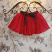 Baby Girls Flower Sheer Sleeveless Dress Top Skirt Set