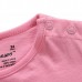 Little Maven Baby Girl Children Panda Red Cotton Short Sleeve T-shirt Top