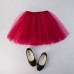 Cute Kid Girls Pure Color Princess Tutu Skirts (Not including shoes.)