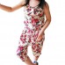 Little Girl Playsuit Kid Sleeveless Floral Outfit Summer Jumpsuit