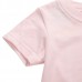 2015 New Little Maven Summer Baby Girl Children Rabbit Pink Cotton Short Sleeve T-shirt