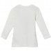 2015 New Little Maven Summer Baby Girl Children Rabbit White Cotton Long Sleeve T-shirt