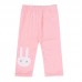 BEINGQ Girl Kids Summer Solid Cotton Blend Rabbit Stretch Short Leggings Pants