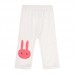 BEINGQ Girl Kids Summer Solid Cotton Blend Rabbit Stretch Short Leggings Pants