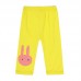 BEINGQ Girl Kids Summer Solid Cotton Blend Rabbit Stretch Short Leggings Pants