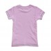 2015 New Little Maven Summer Baby Girl Child Zebra Pink Cotton Short Sleeve T-shirt Tee