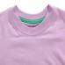 2015 New Little Maven Summer Baby Girl Child Zebra Pink Cotton Short Sleeve T-shirt Tee