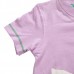 2015 New Little Maven Summer Baby Girl Child Zebra Pink Cotton Short Sleeve T-shirt Tee