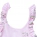 Kid Girls Cotton Vintage Floral Printed Sleeveless Backless Princess Dress