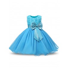 Flower Toddler Girls Kids Party Pageant Wedding Formal Princess Dress