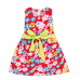 Baby Girls Sleeveless Flower Colorful Bowknot Princess Dress