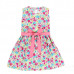 Baby Girls Sleeveless Flower Colorful Bowknot Princess Dress