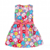 Baby Girls Sleeveless Flower Colorful Bowknot Princess Dress