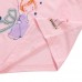 2015 New Little Maven Baby Girl Child Pink Cotton Short Sleeve Butterfly T-shirt Top Tee