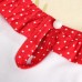 Cute Baby Girls I Love Santa Christmas Dresses TuTu Bowknot Clothes