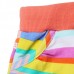 2015 New Little Maven Baby Girl Summer Stripe Cotton Beach Shorts Pants