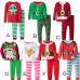 Winter Christmas Baby Kids Children Cotton Toddlers Xmas Santa Gifts Suit Nightwear Pajamas Sleep Bed Clothes