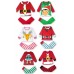 Winter Christmas Baby Kids Children Cotton Toddlers Xmas Santa Gifts Suit Nightwear Pajamas Sleep Bed Clothes