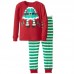 Winter Christmas Baby Kids Children Cotton Toddlers Xmas Santa Gifts Suit Nightwear Pajamas Sleep Bed Clothes