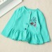 Toddler Girls Long Sleeve Tops Cardigan Floral Printing Leggings Sets