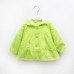 Kid Baby Girl Spring Autumn Button Hooded Coat Bow Print Long Sleeve Jacket Windbreaker Outfit