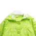 Kid Baby Girl Spring Autumn Button Hooded Coat Bow Print Long Sleeve Jacket Windbreaker Outfit