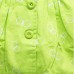 Kid Baby Girl Spring Autumn Button Hooded Coat Bow Print Long Sleeve Jacket Windbreaker Outfit