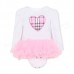 4Pcs Baby Girl Headbrand Romper Skirt Outfit Shoes Suit Set