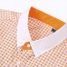 Plaid Geometrical Pattern Summer Cotton Button down Shirts for Men