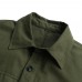 Mens Fashion 100% Cotton Double Pockets Design Long Sleeve Casual Shirts