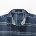 Mens Fashion Plaid Printing Autumn Long Sleeve Cotton Shirts