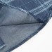 Mens Fashion Plaid Printing Autumn Long Sleeve Cotton Shirts