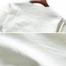 Mens Summer Cotton Vintage Solid Color Short Sleeve Slim Casual T-Shirts