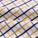 Mens Summer Short Sleeve Plaid Printing Pocket Casual Shirts