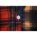 Men Plaid Patchwork Turn-down Collor Long Sleeve Shirts