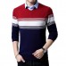Men Winter Fleece Warm Fake Two Pieces Fashion Shirt Collar Thick Tops