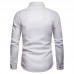 Mens Linen Casual Long Sleeve Turn Down Collar Solid Color Shirts Mens Linen Casual Long Sleeve Turn Down Collar Solid Color Shirts