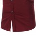 Casual Stylish Chest Pockets Slim Band Collar Button Up Designer Shirts for Men