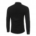 Casual Stylish Chest Pockets Slim Band Collar Button Up Designer Shirts for Men
