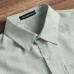 INCERUN Mens Causal Summer Collar Shirts Pocket Short Sleeve Tops