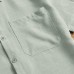 INCERUN Mens Causal Summer Collar Shirts Pocket Short Sleeve Tops