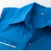 Summer Splicing Color Short Sleeve Lapel Shirts for Men