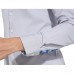 Mens Fashion Splice Spring Autumn Long Sleeve White Designer Shirts