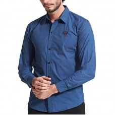 Outdoor Military Style Long Sleeve Cotton Cargo Work Shirts for Men