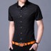 Mens Personality Printing Turn Down Collar Summer Fashion Casual Shirts