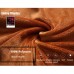 Mens Winter Thick Military Slim Cotton Button Decoration Velvet Warm Casual Shirt