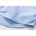 Mens Square Collar 100% Cotton Solid Color Long Sleeve Casual Shirts